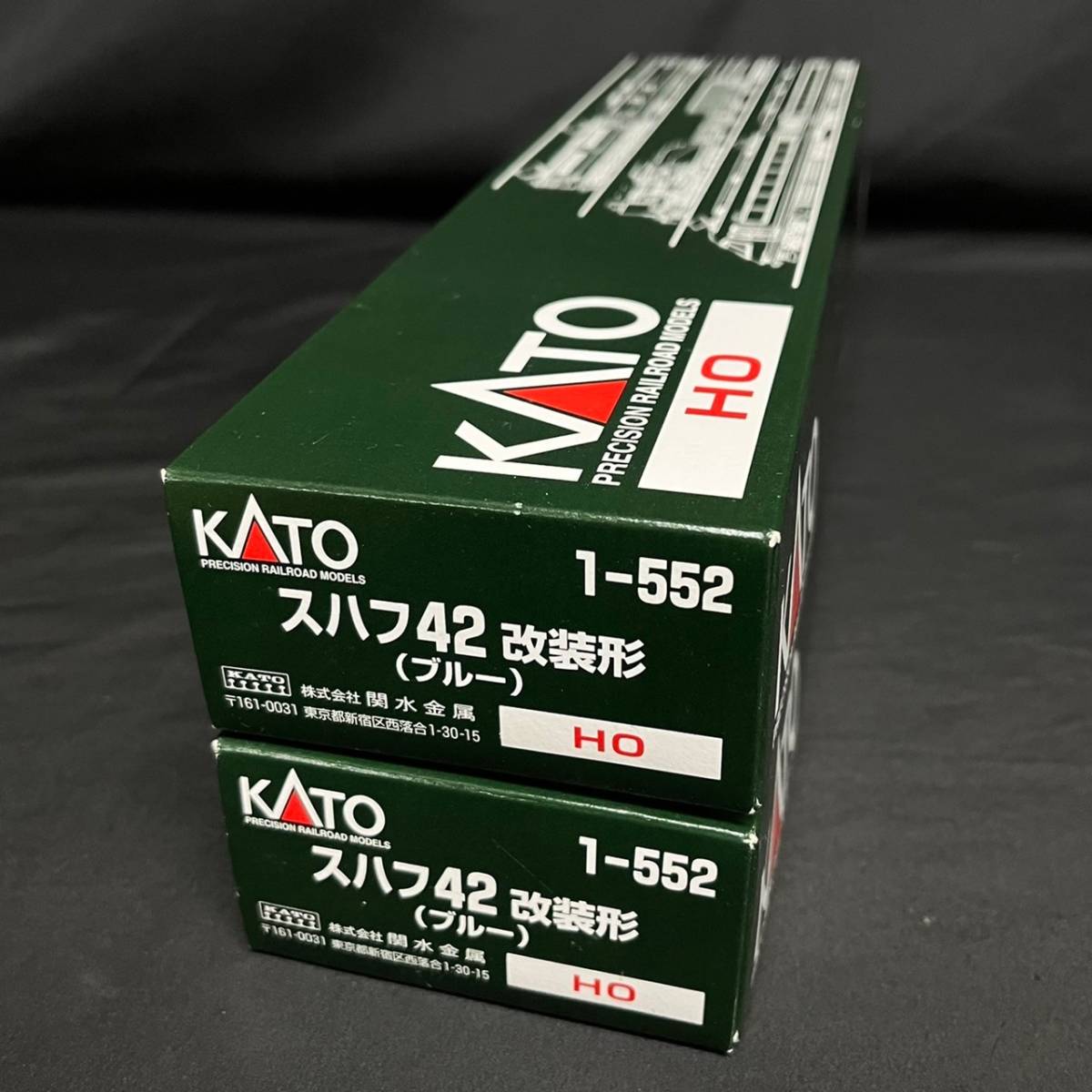 BKK017T KATO 1-552 スハフ42改装形 (ブルー) 2箱セット_画像6