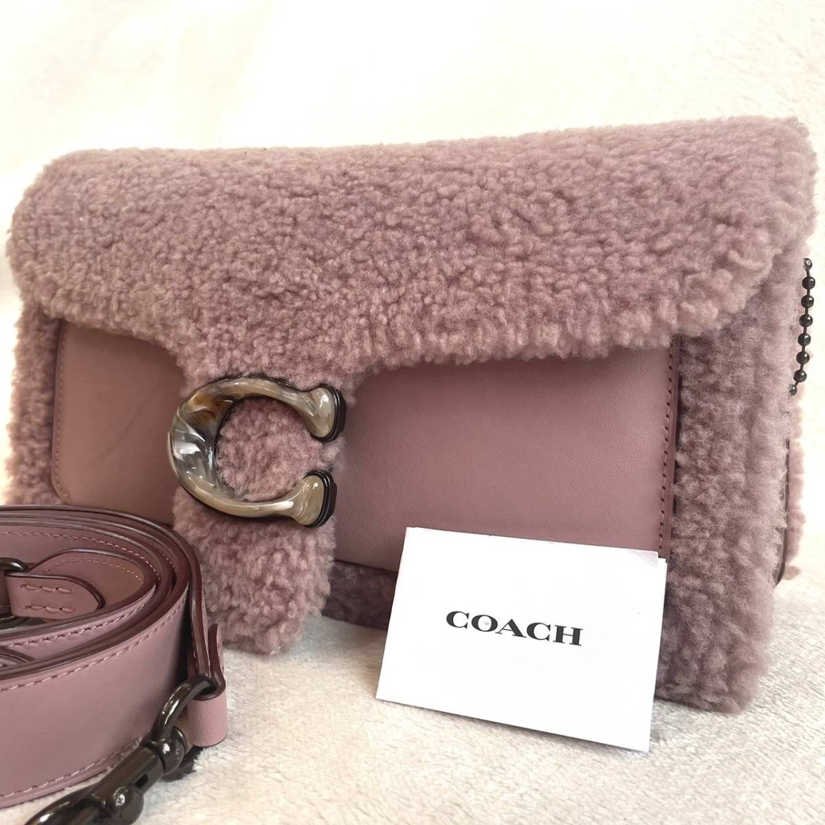 希少/美品】 コーチ coach 2way ピロータビー ショルダーバッグ