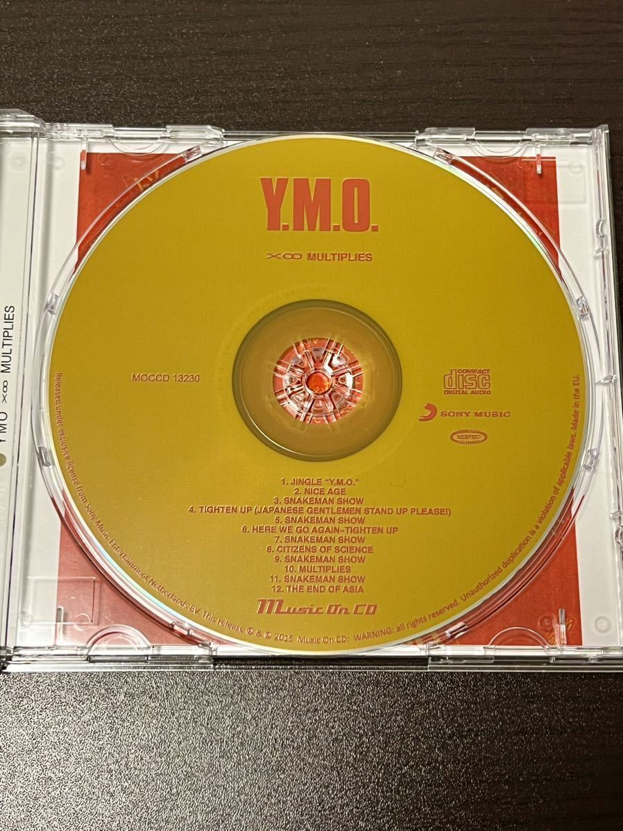 【ディスク未使用】 YMO - Yellow Magic Orchestra ・ 増殖 X∞ Multiplies マルティプライズ / 輸入盤 (検) 坂本龍一 細野晴臣 高橋幸宏 _画像4