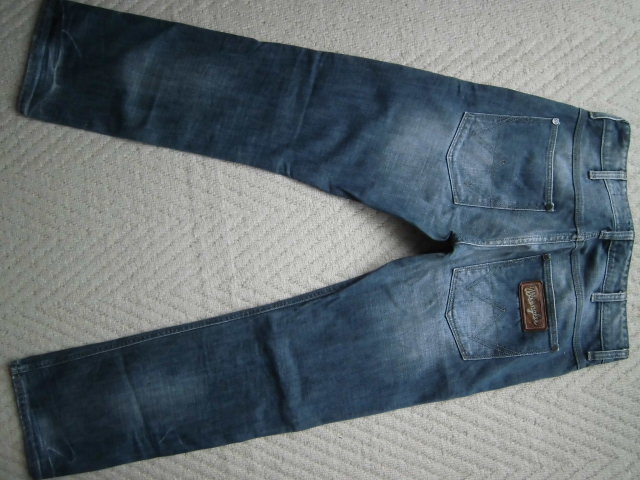 import Wrangler Crank Jeans ラングラー ローライズ ストレート デニム パンツ W32 L32 検索 11MW 13MW_画像3