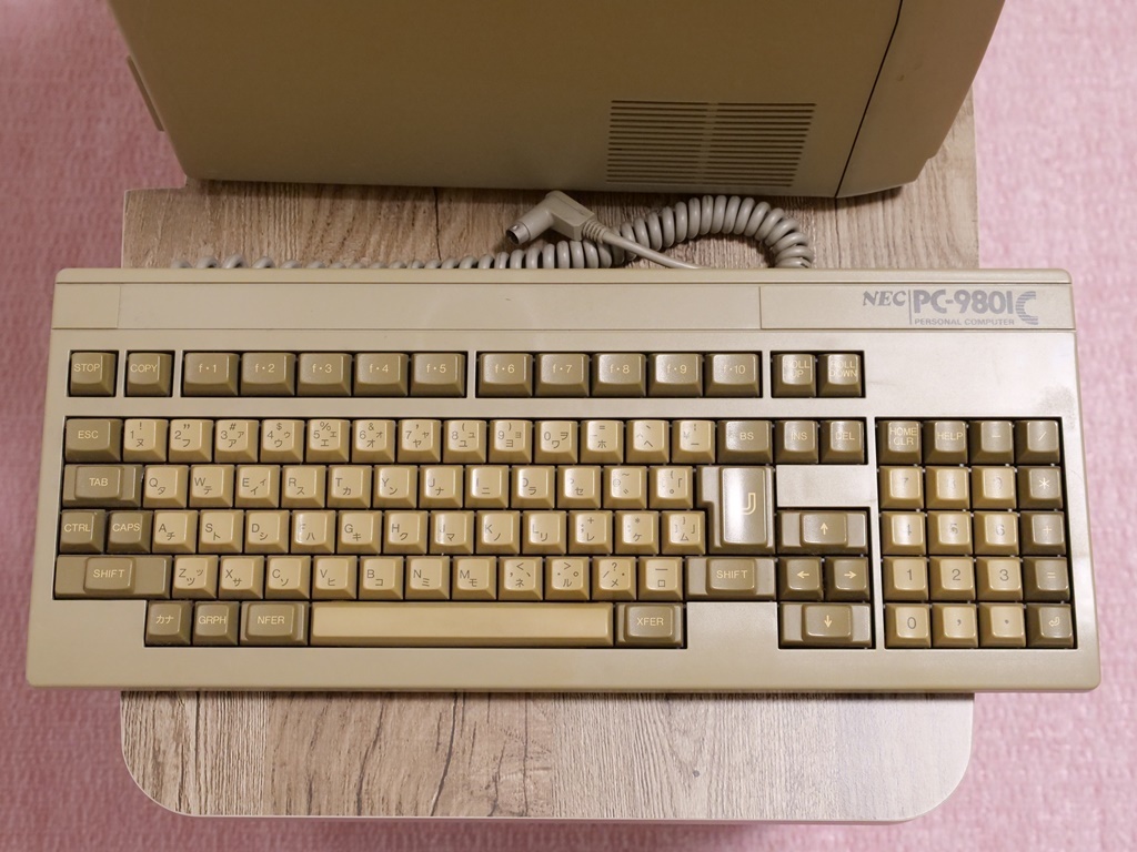 【ジャンク品】NEC PC-9801CV とHDD内蔵ボード_画像2