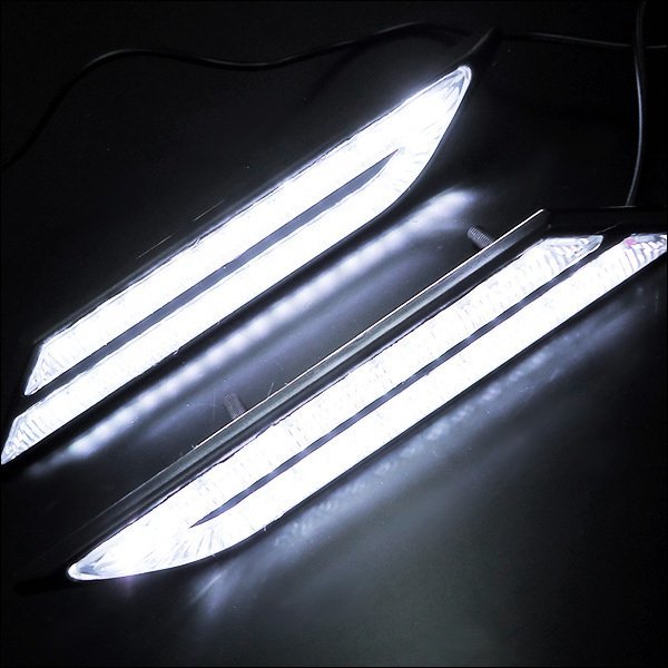 LED サイドマーカー BMW風 白 ホワイト 2個セット 12V デイライト マーカーランプ 汎用/20и_画像9