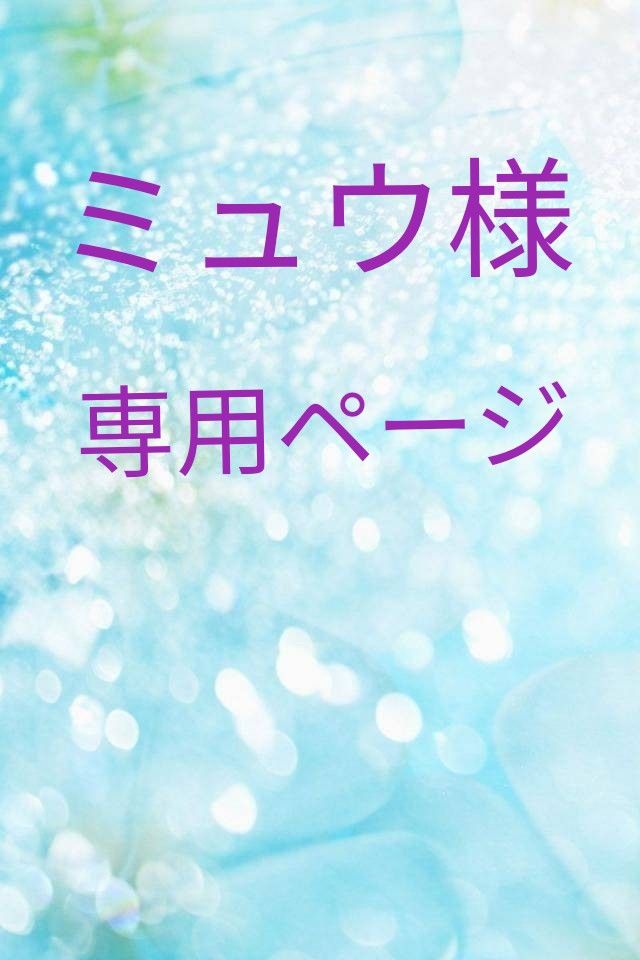 11/4 ミュウ様 専用ページ｜Yahoo!フリマ（旧PayPayフリマ）