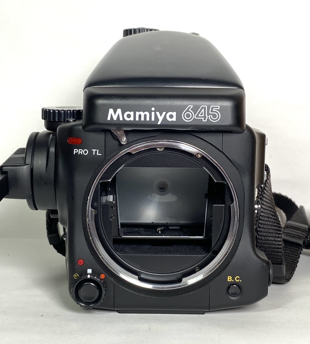 Mamiya マミヤ 645PRO TL / SEKOR MACRO 80mm f4 N オートワインダー 付き美品_画像7