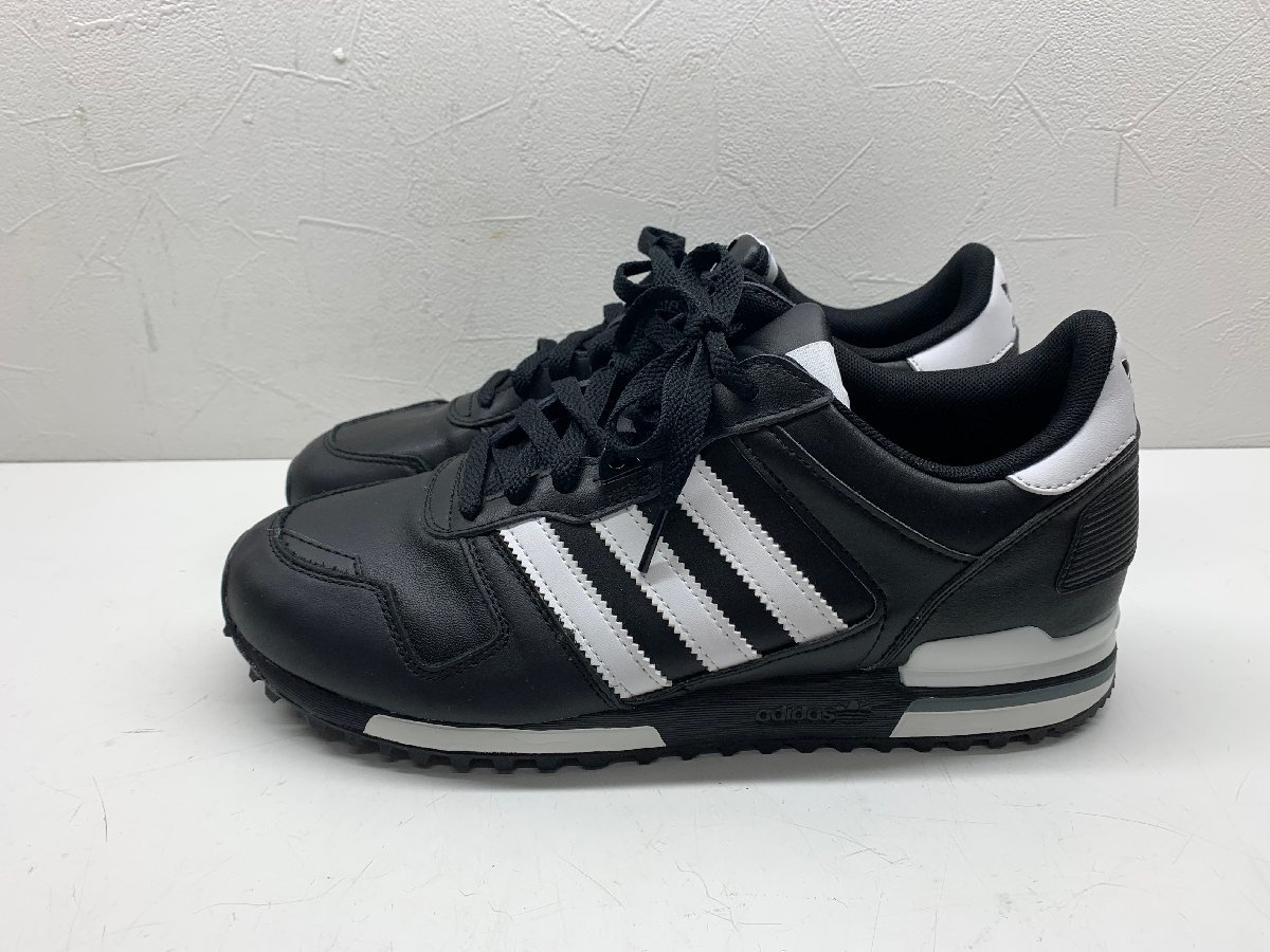 adidas アディダス　ZX 700 　BLACK WHITE　 G63499 　サイズ27.5cm_画像2