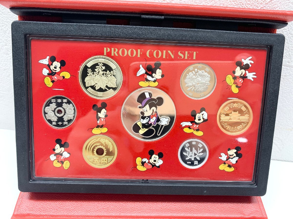 2003年 ミッキーマウス生誕75周年 プルーフ 貨幣セット　額面６６６円 ミッキーマウスメダル 純銀約20g 外箱 ケース_画像5