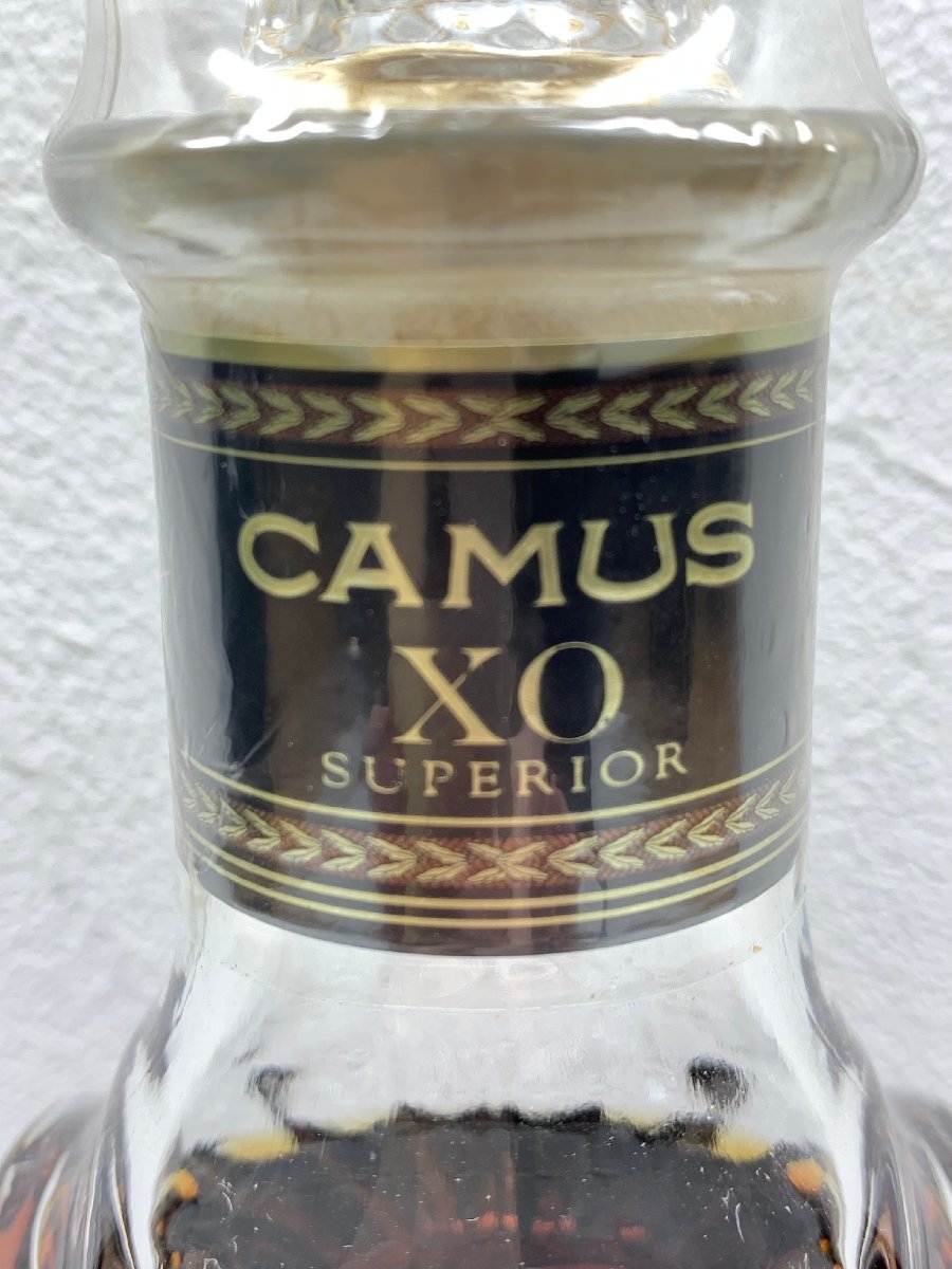 【未開栓】CAMUS XO SUPERIOR カミュ XO スペリオール コニャック ブランデー 1L　40％　古酒_画像6