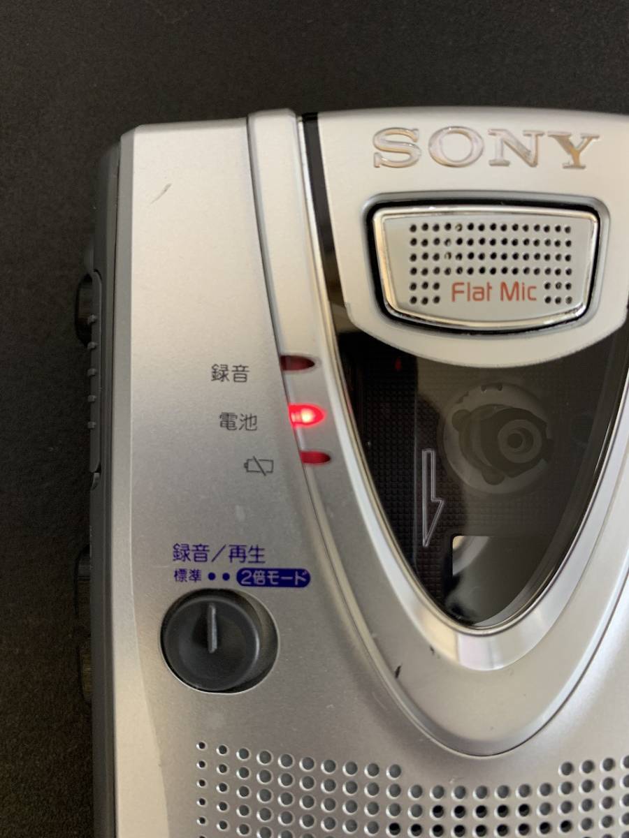 ②SONY ソニー TCM-400 カセットテープレコーダー カセットプレーヤー カセットテープ ①_画像2