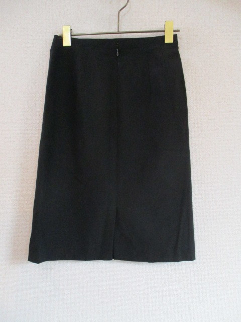 INEDイネド黒ジャケットタイトスカートスーツ（USED）111318B)_画像5