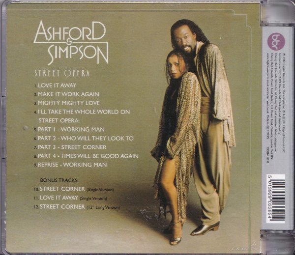 即決29【Ashford & Simpson / Street Opera アシュフォード・アンド・シンプソン / ストリート・オペラ~リマスター盤！】美品_画像2