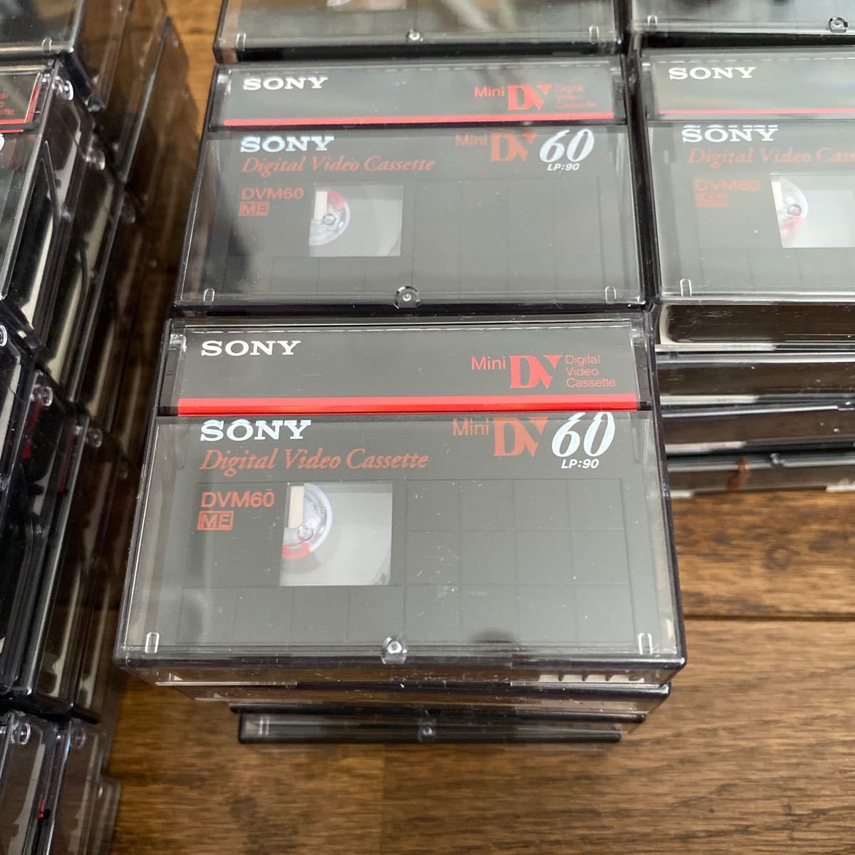 中古 mini DVテープ　SONY ほか　179本＋クリーニングテープ_画像5