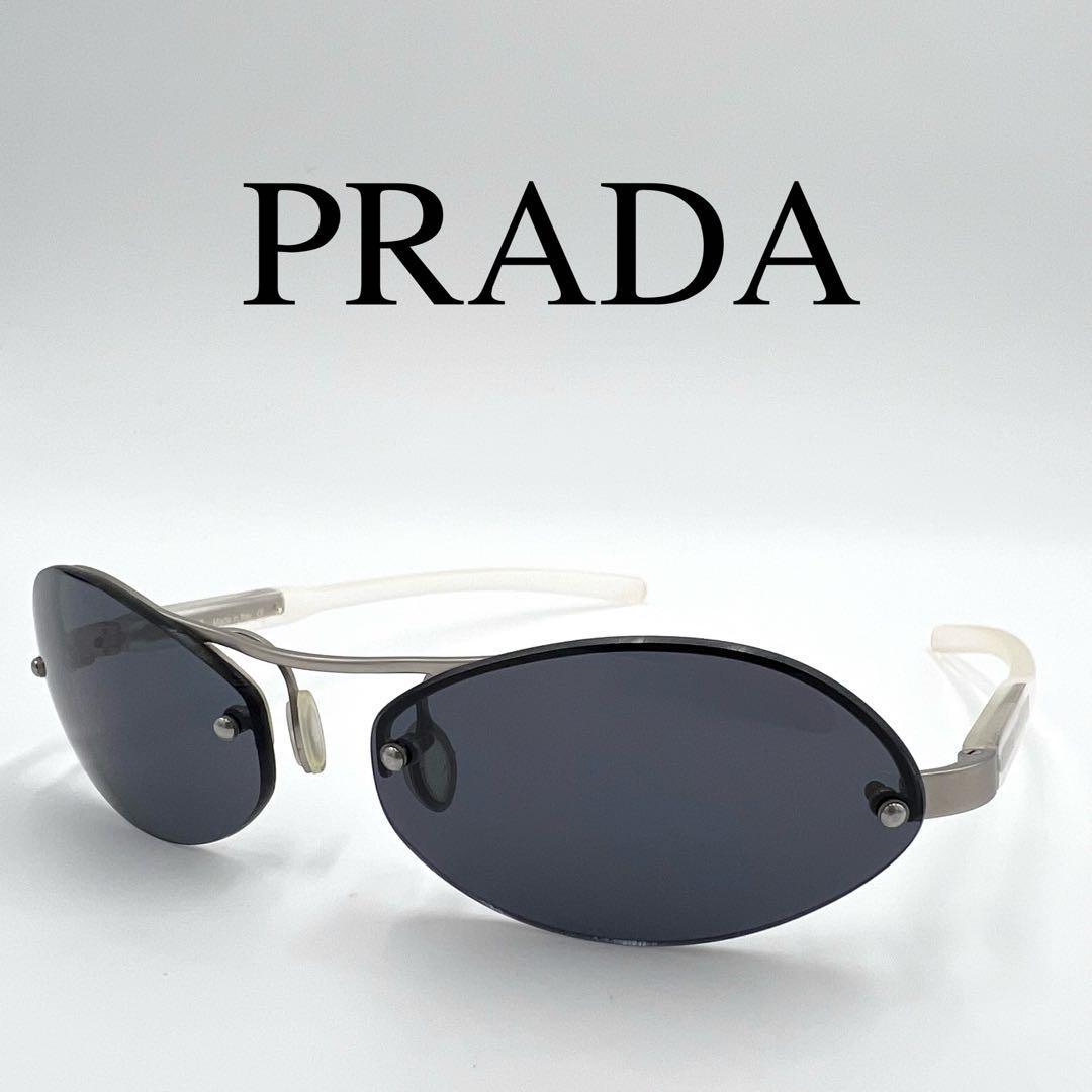 PRADA プラダ サングラス アイウェア 眼鏡 SPR57A ワンポイントロゴ