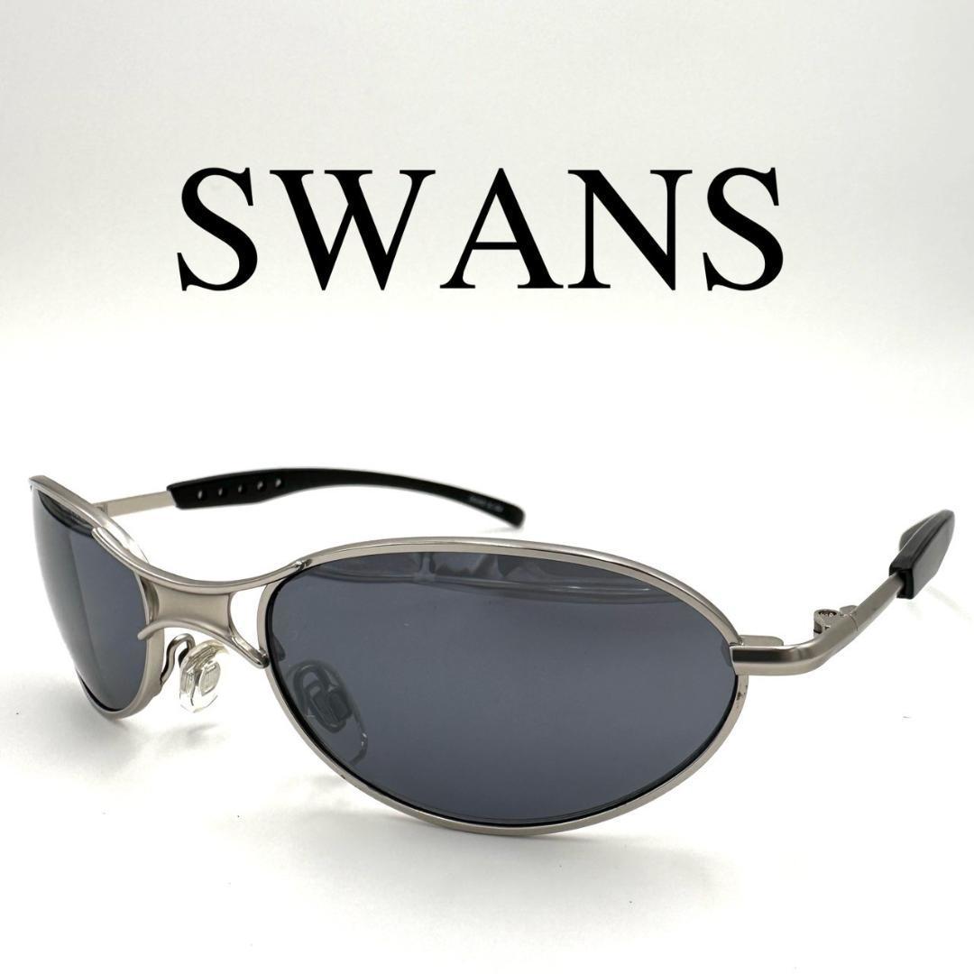 SWANS スワンズ サングラス メガネ GC-964 オーバル 保存袋付き