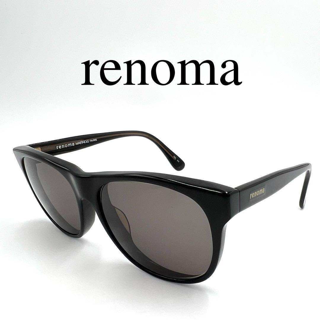 renomaレノマ サングラス メガネ 度入り 20-531 ワンポイントロゴ_画像1