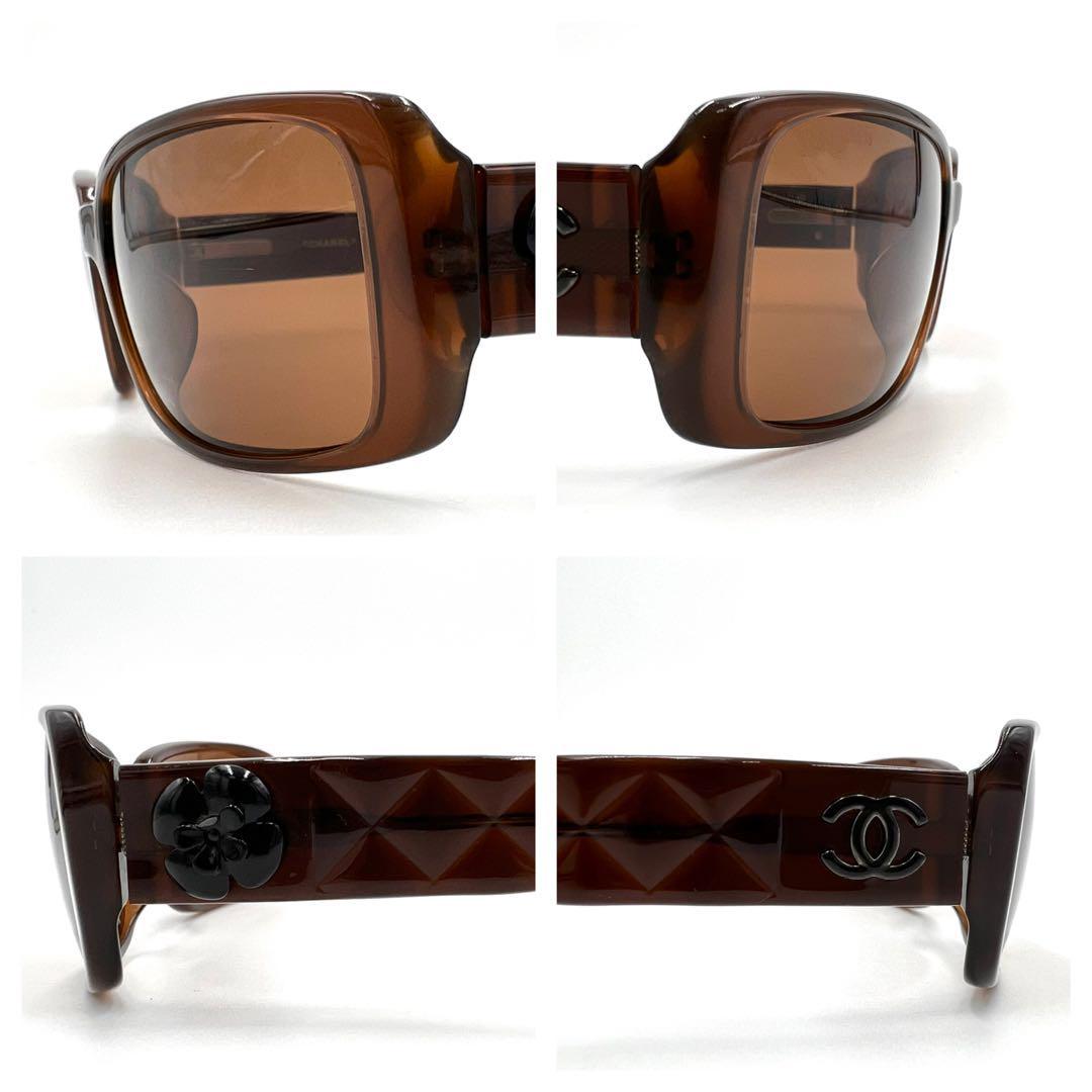 CHANEL Chanel sunglasses glasses 5111 here Mark turtle rear 