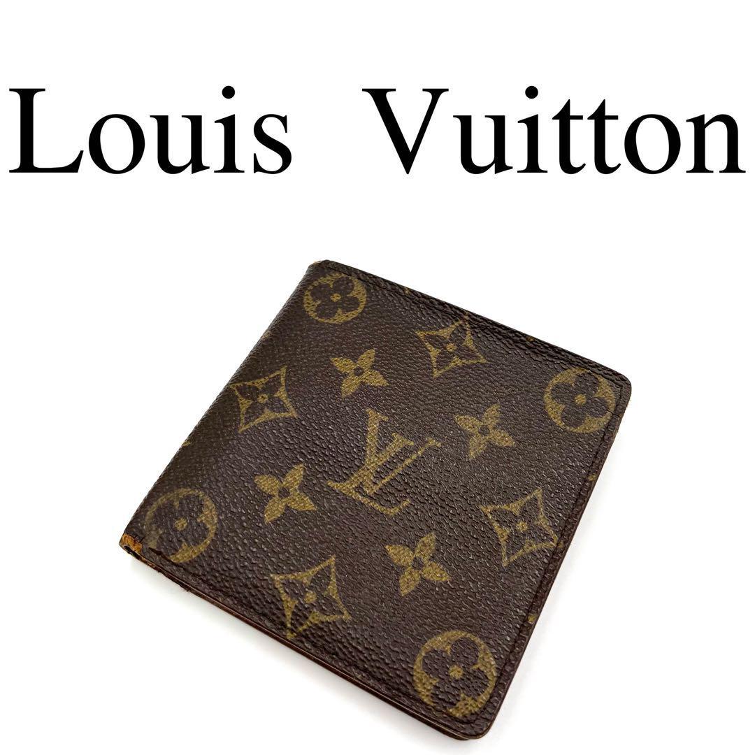 Louis Vuitton ルイヴィトン 折り財布 モノグラム 総柄 マルコ