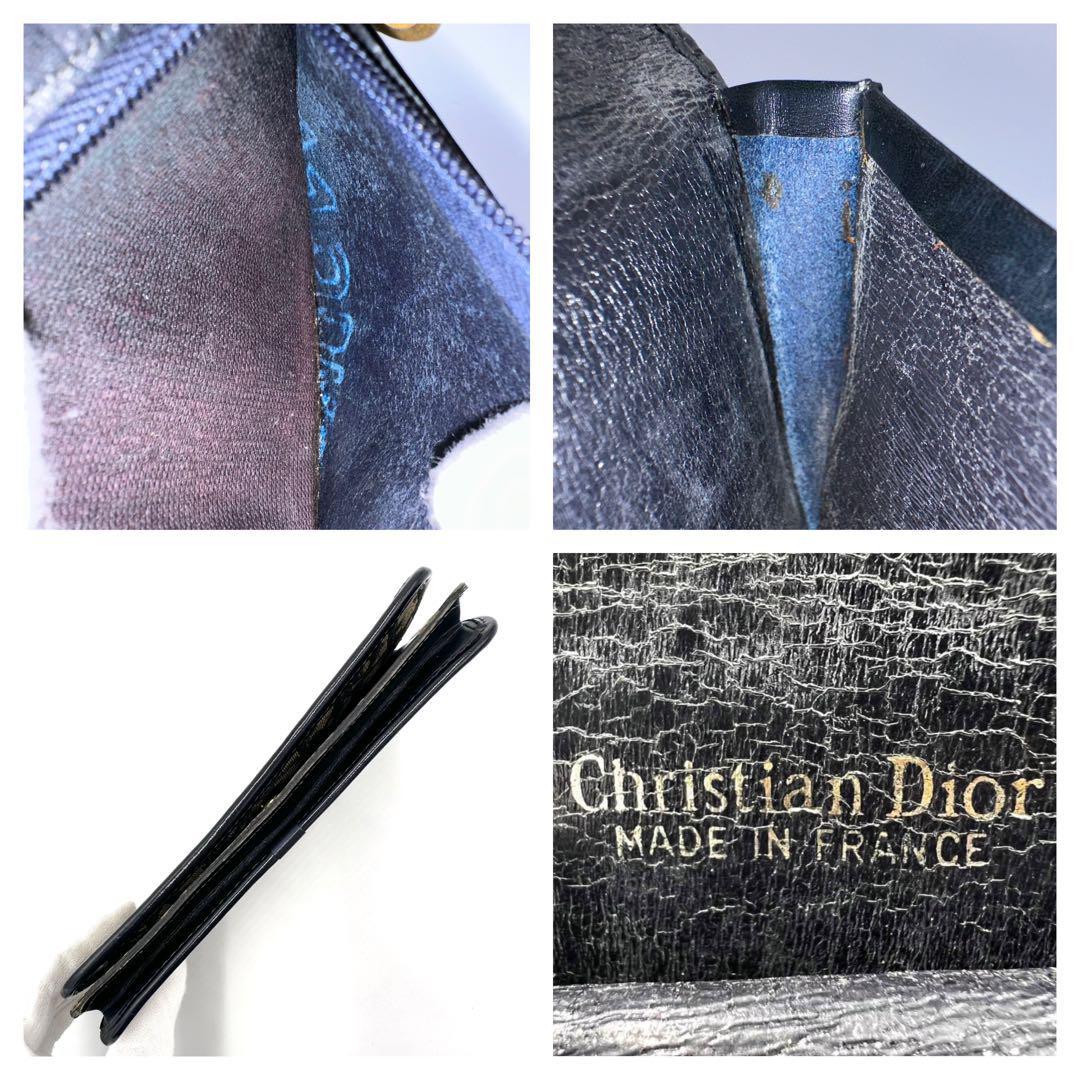 Christian Dior ディオール 長財布 トロッター CDロゴ レザー_画像10