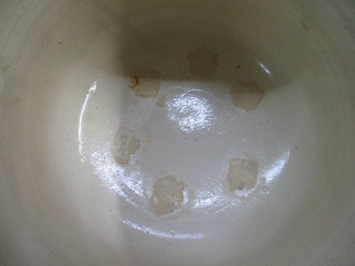 茶道具　水指　陶器製　在銘　検　アンティーク　 工芸品 陶芸 日本の陶磁 　水差し_画像4