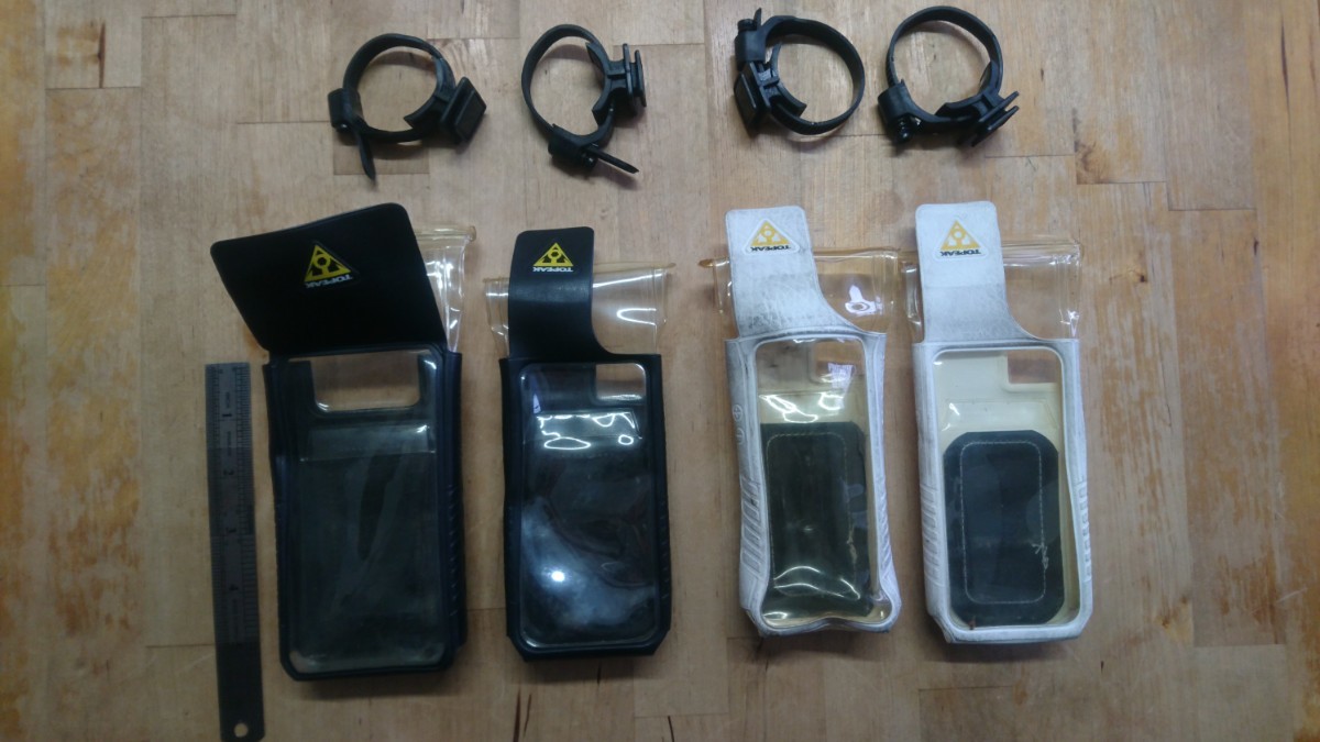 TOPEAK トピーク 自転車用 スマホホルダー x4　(中古)_画像1