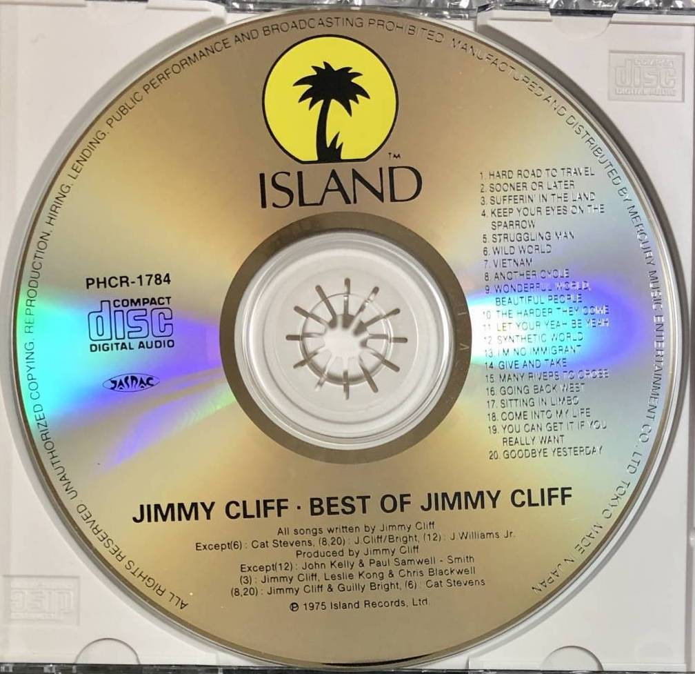 39b The Best Of Jimmy Cliff 国内盤 帯付 OBI Many Rivers To Cross You Can Get It If You Really Want HIT 多数収録 中古品_画像3