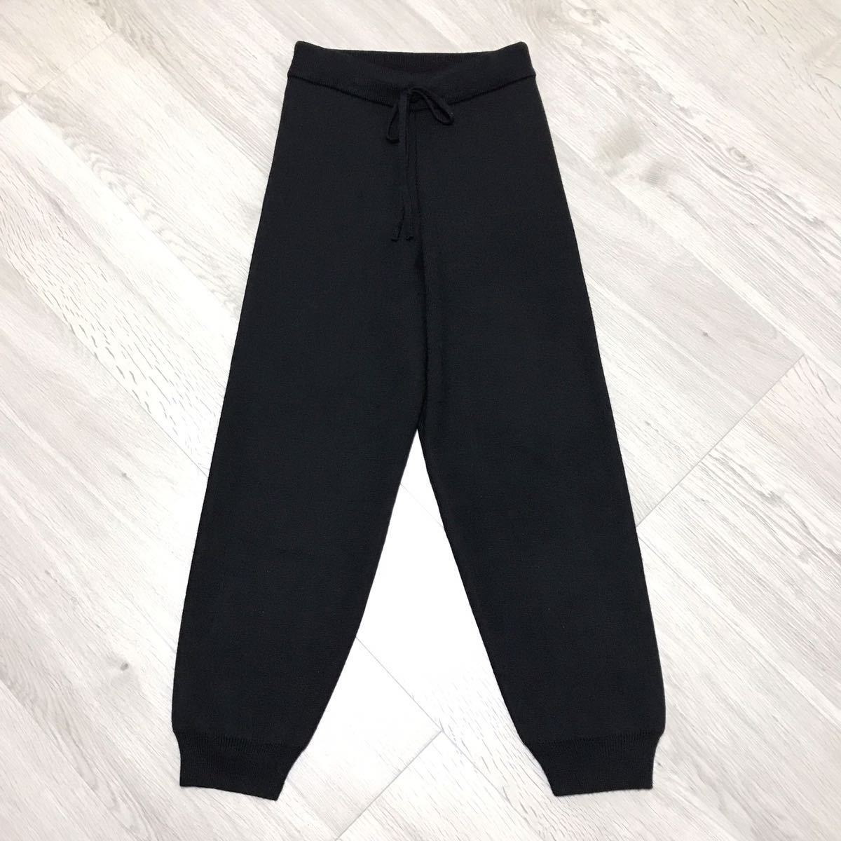 machattマチャット【美品】ニットジョガーパンツ イージーパンツ machattマチャット【美品】ニットジョガーパンツ イージーパンツ
