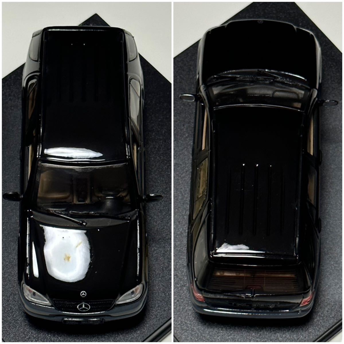 1/43 ビテス メルセデス ベンツ ML 320 ケース付 VITESSE skid Mercedes benz M mクラス 1998 ミニカー ブラック_画像8