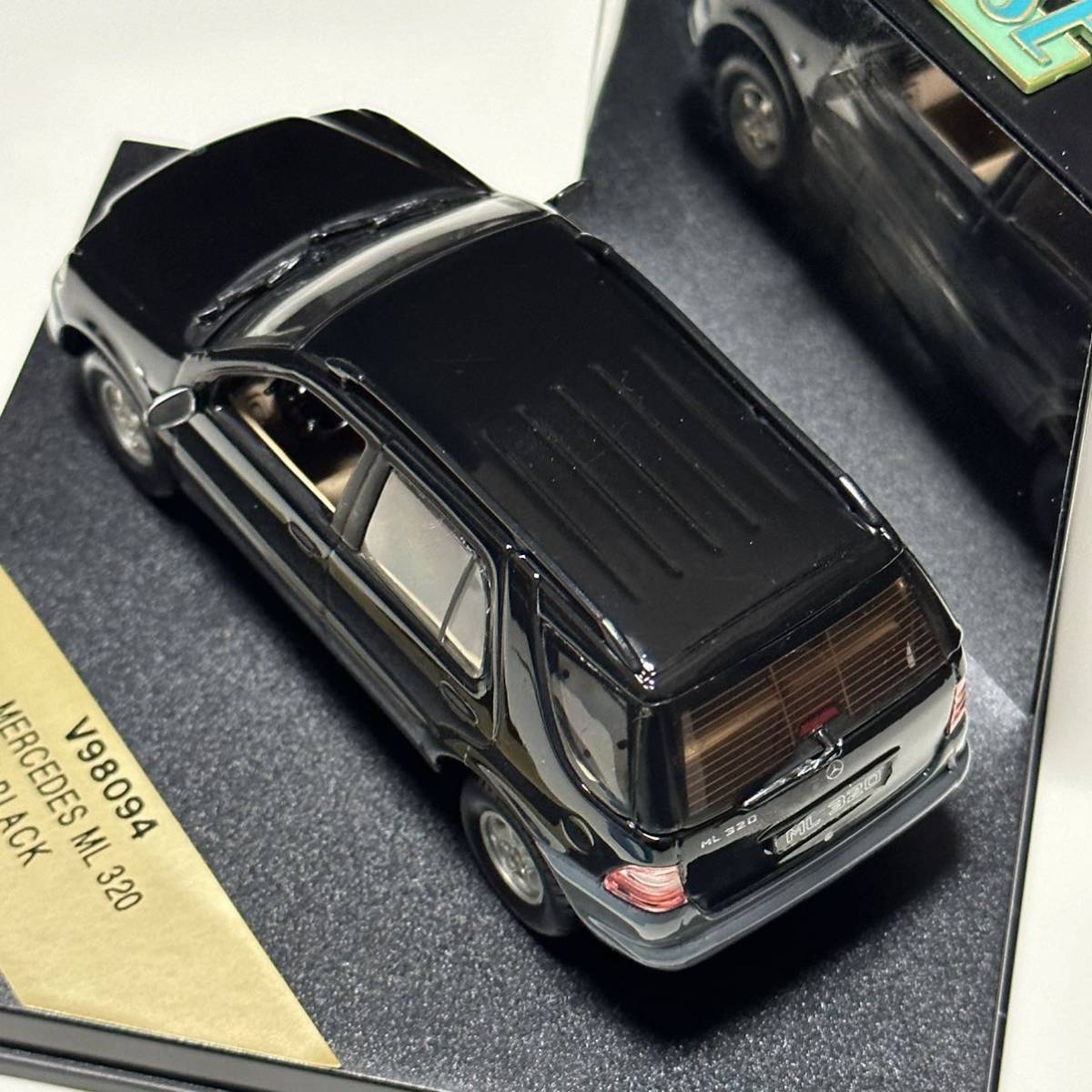 1/43 ビテス メルセデス ベンツ ML 320 ケース付 VITESSE skid Mercedes benz M mクラス 1998 ミニカー ブラック_画像7