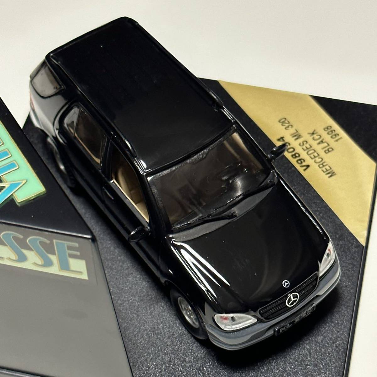 1/43 ビテス メルセデス ベンツ ML 320 ケース付 VITESSE skid Mercedes benz M mクラス 1998 ミニカー ブラック_画像6