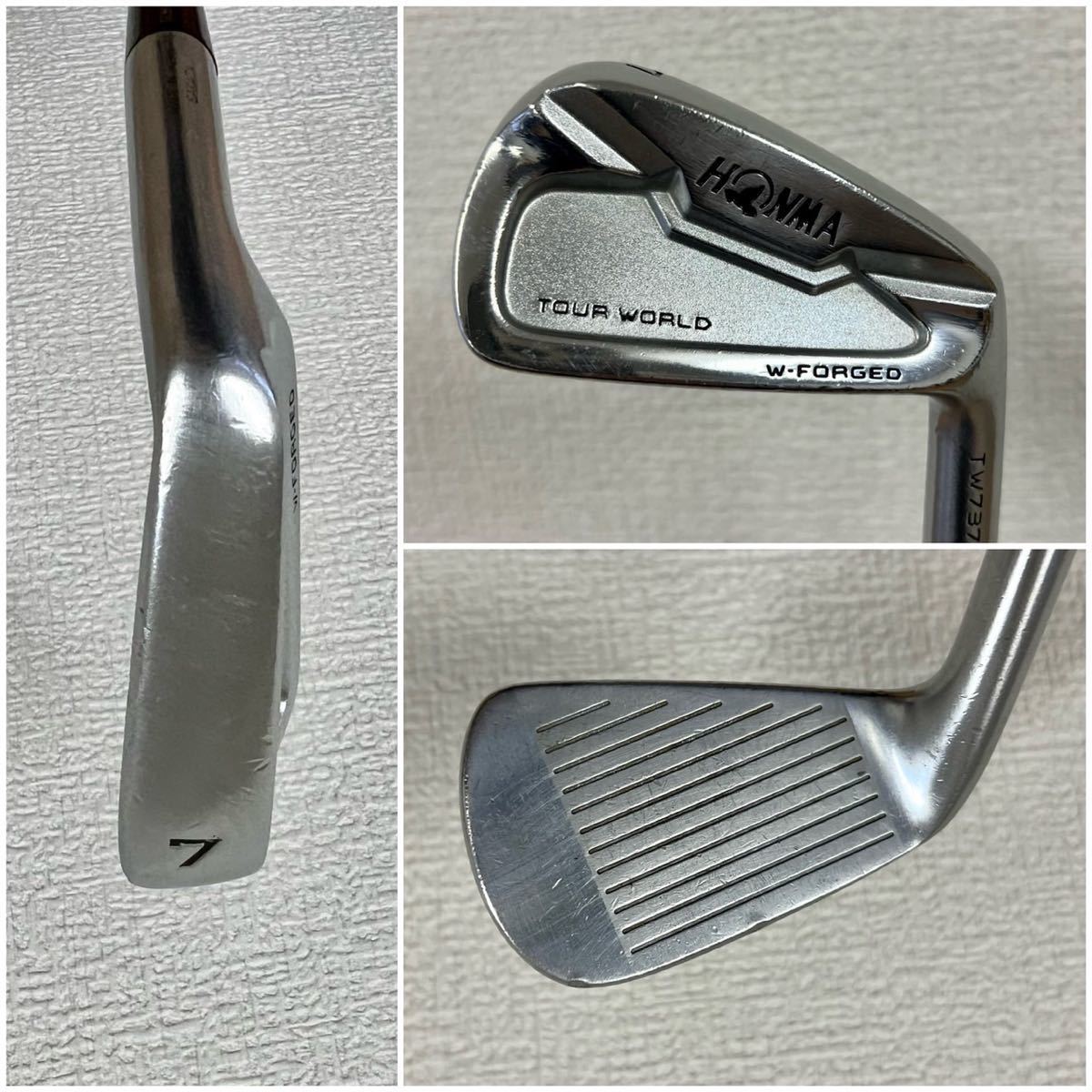 【訳ありのため激安出品！】 HONMA TOUR WORLD TW737Vn 6本セット_画像5