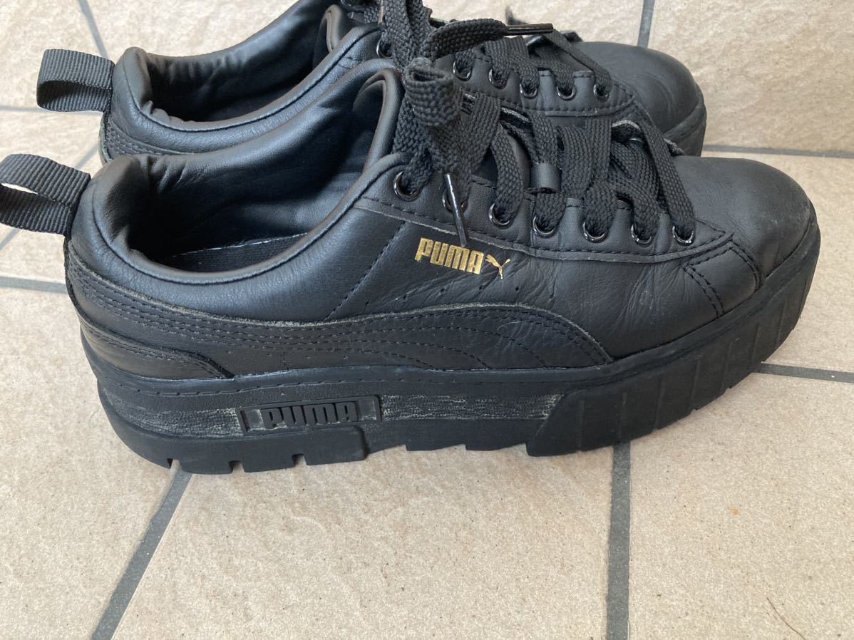 スニーカー PUMA プーマ メイズ スタック レザー_画像3