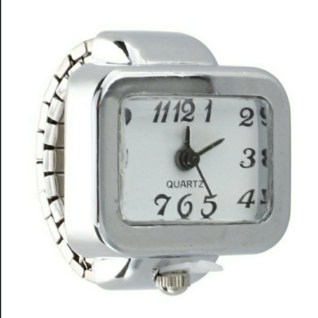 新品　未使用　レディース 腕時計 リングウォッチ 指輪時計　0091 指時計 アナログ 指輪　フリーサイズでシンプルで使いやすい_画像4