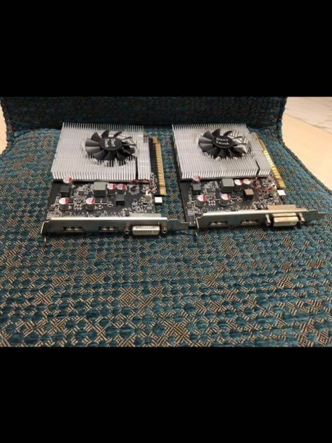GeForce GTX745 2G DDR3 DVI-I/DP/DP P/N CP695941-01 中古動作品　2個セット_画像2