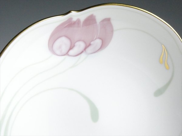 n428 Meissen マイセン 希少シリーズ フラワー 花絵 カップ＆ソーサー_画像7