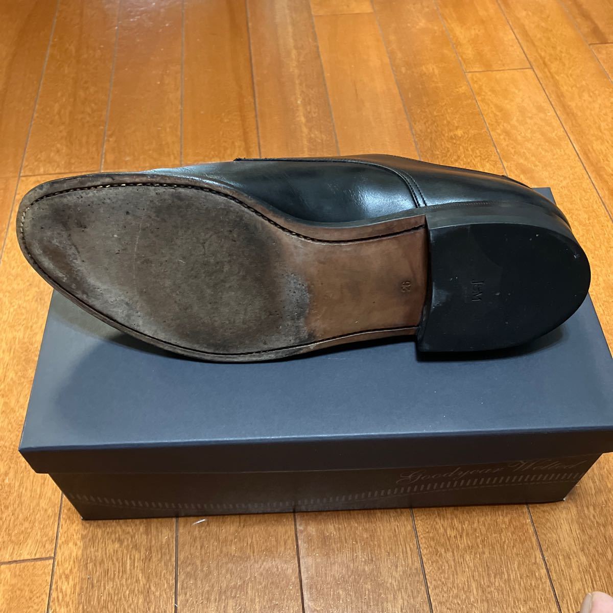 JOHNSTON&MURPHY 革靴 レザーソール ビジネスシューズ 26.0cm