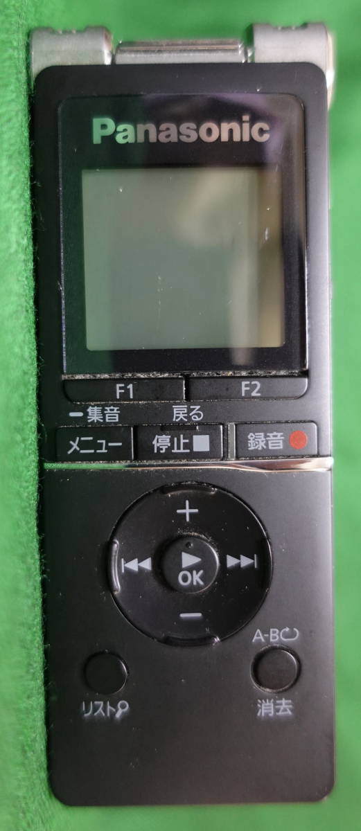 ★☆ 【中古品】パナソニックICレコーダー RR-XS470-K（ブラック）　■_画像1