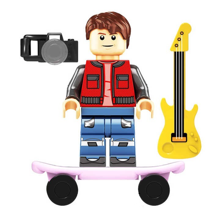 レゴ互換 ミニフィグ バック・トゥ・ザ・フューチャー マーティ レゴ LEGO_画像1