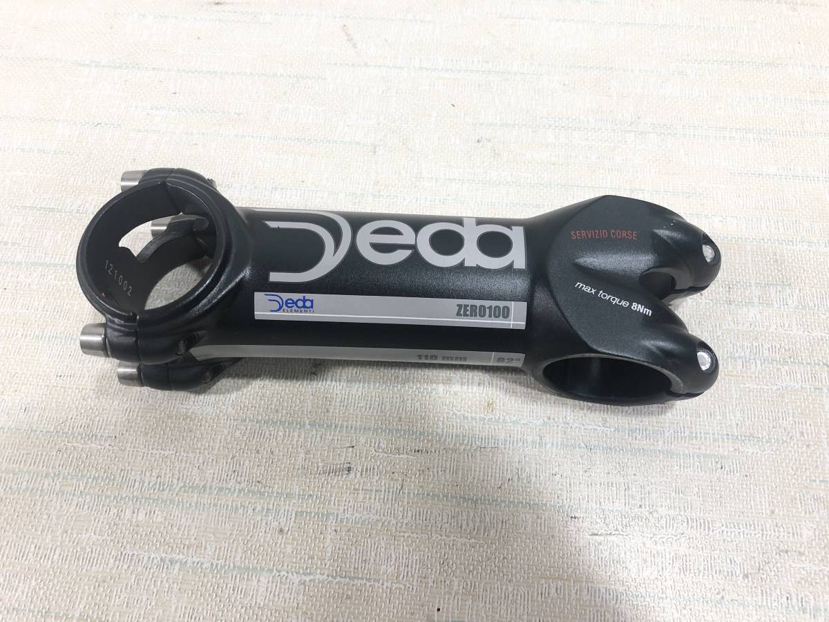 DEDA ZERO100 ステム 110㎜ 31.8㎜ 82° 全国定形外郵便350円で発送します_画像4