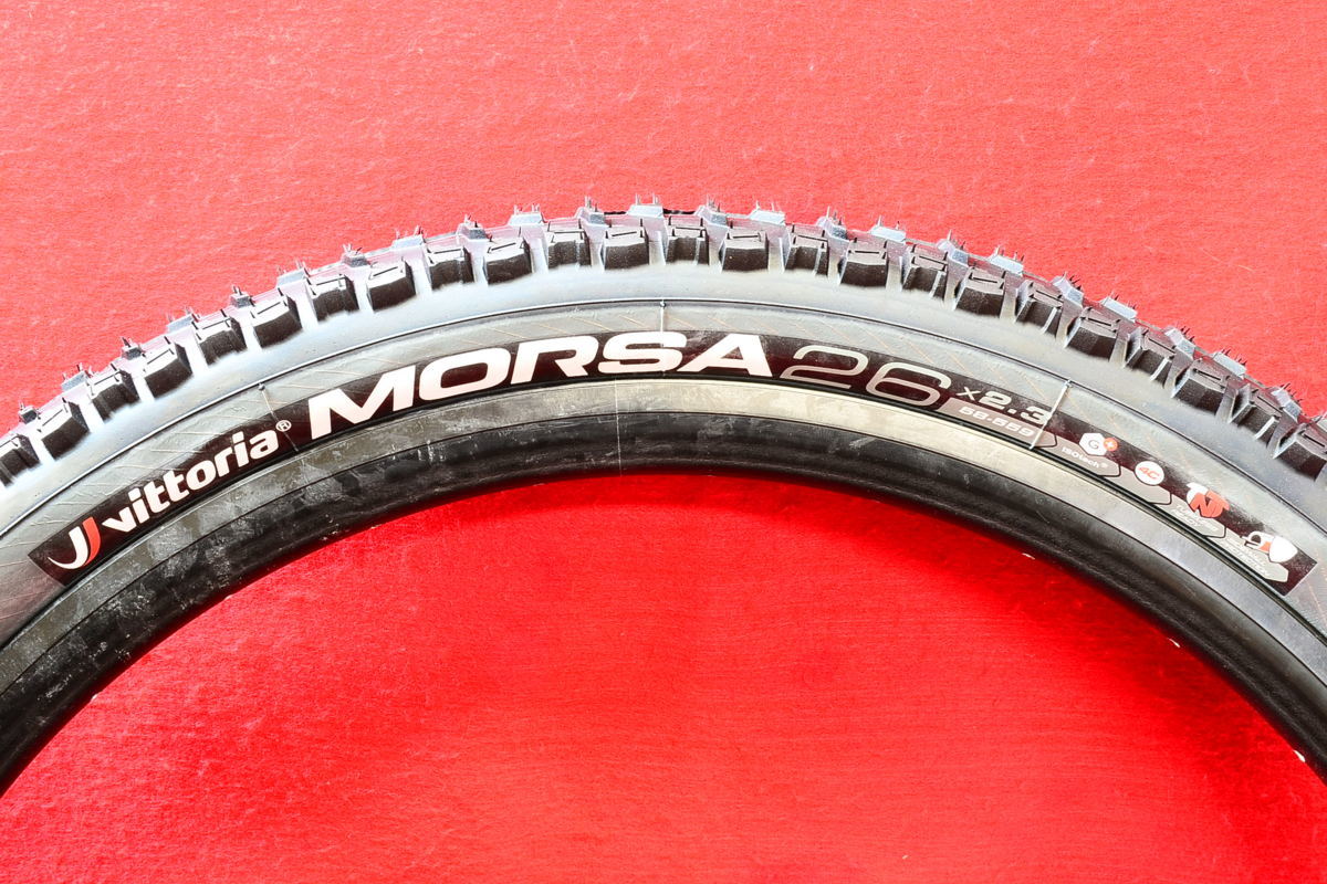 新品★Vittoria◆MORSA★Graphene+★G+★TNT★ISOtech★4C★Sidewall Protection★ビットリア★チューブレス対応★26×2.3インチ★ペア可c1_画像3