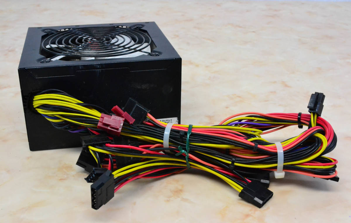 . cheap KEIAN KT-520RS2 ATX power supply 520W 120mm fan secondhand goods 