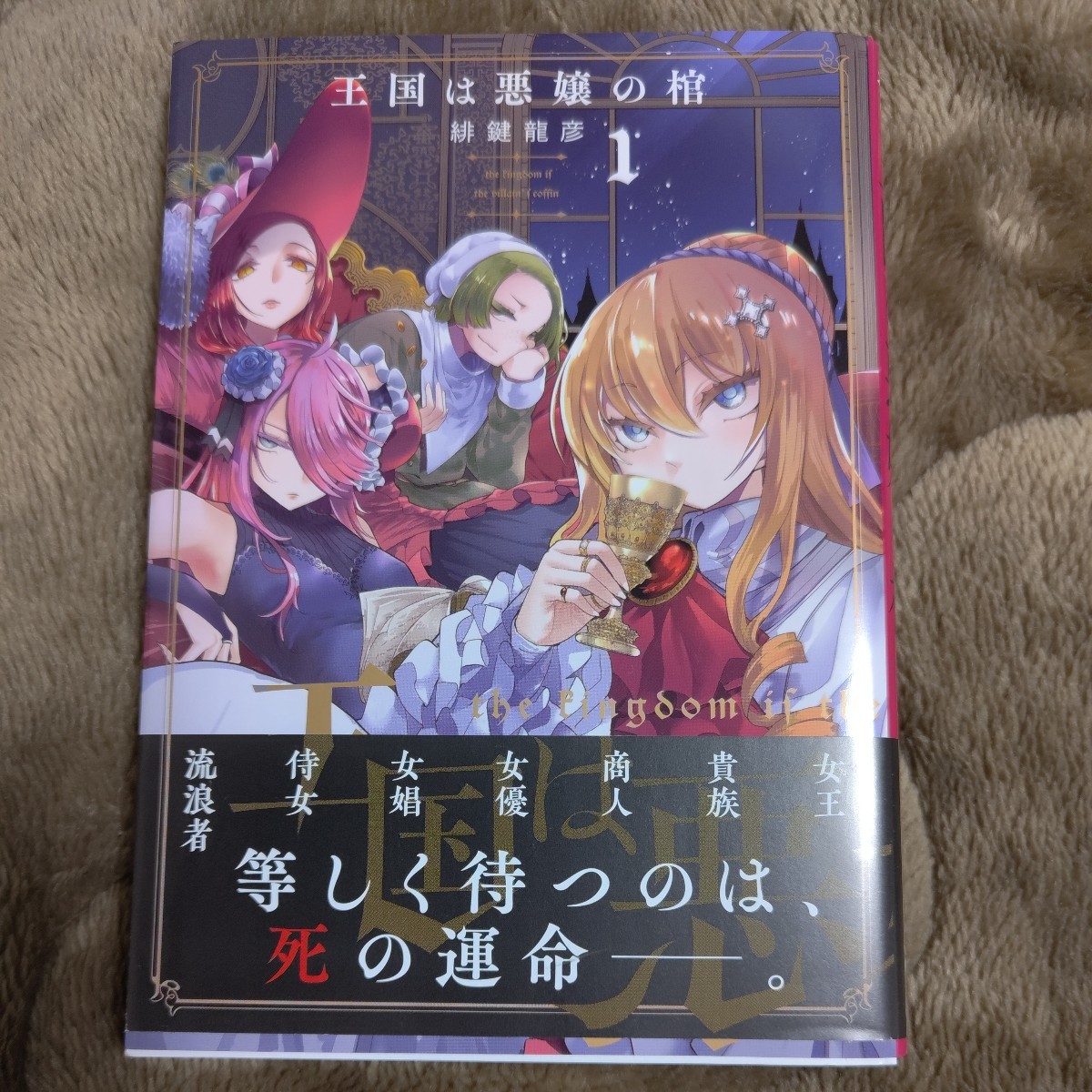 コミック、同人誌、二点目以降は送料無料　緋鍵龍彦 王国は悪嬢の棺 1_画像1