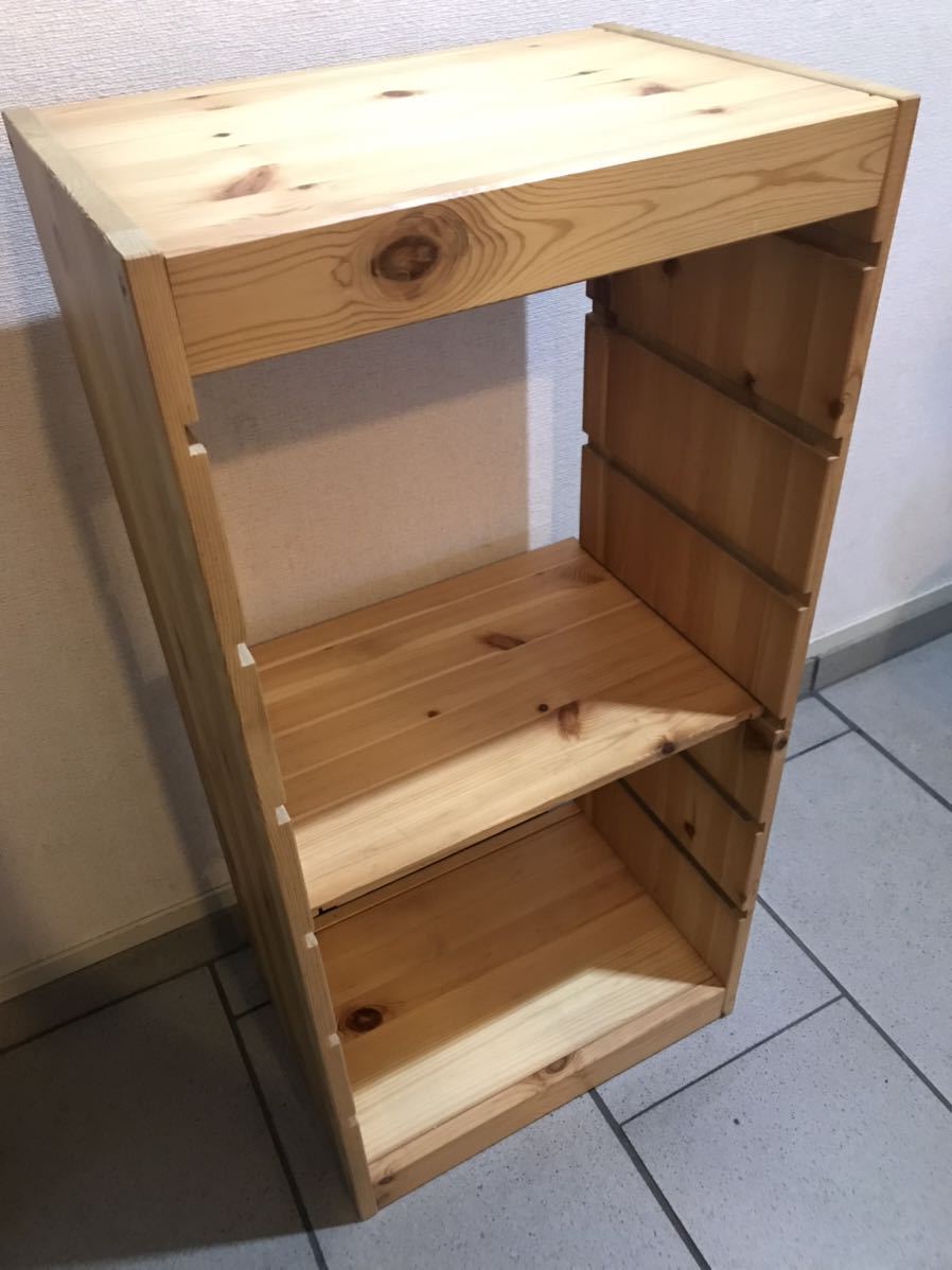 IKEA TROFAST パイン材ユニットシェルフ トロファスト 木製 棚 IKEA TROFAST パイン材ユニットシェルフ トロファスト 木製 棚