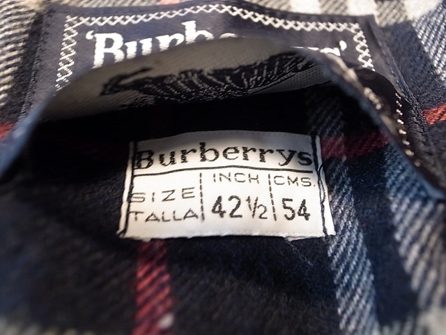 スペイン製 Burberrys バーバリー ウール ダブル 紺 ピー コート アメリカ古着 サイズ 421/2 XL相当 _画像8