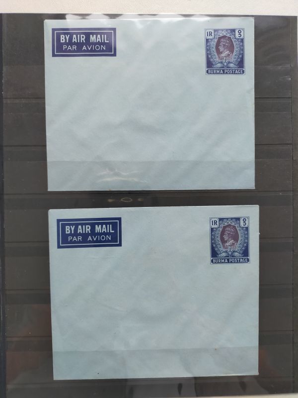 【知】外国切手 ミャンマー（未）２１枚＋日本宛FDC６種＋古い封筒（ビルマ）記念主体 大量 おまとめ お家で過ごそう 切手を楽しもう /2571_画像10