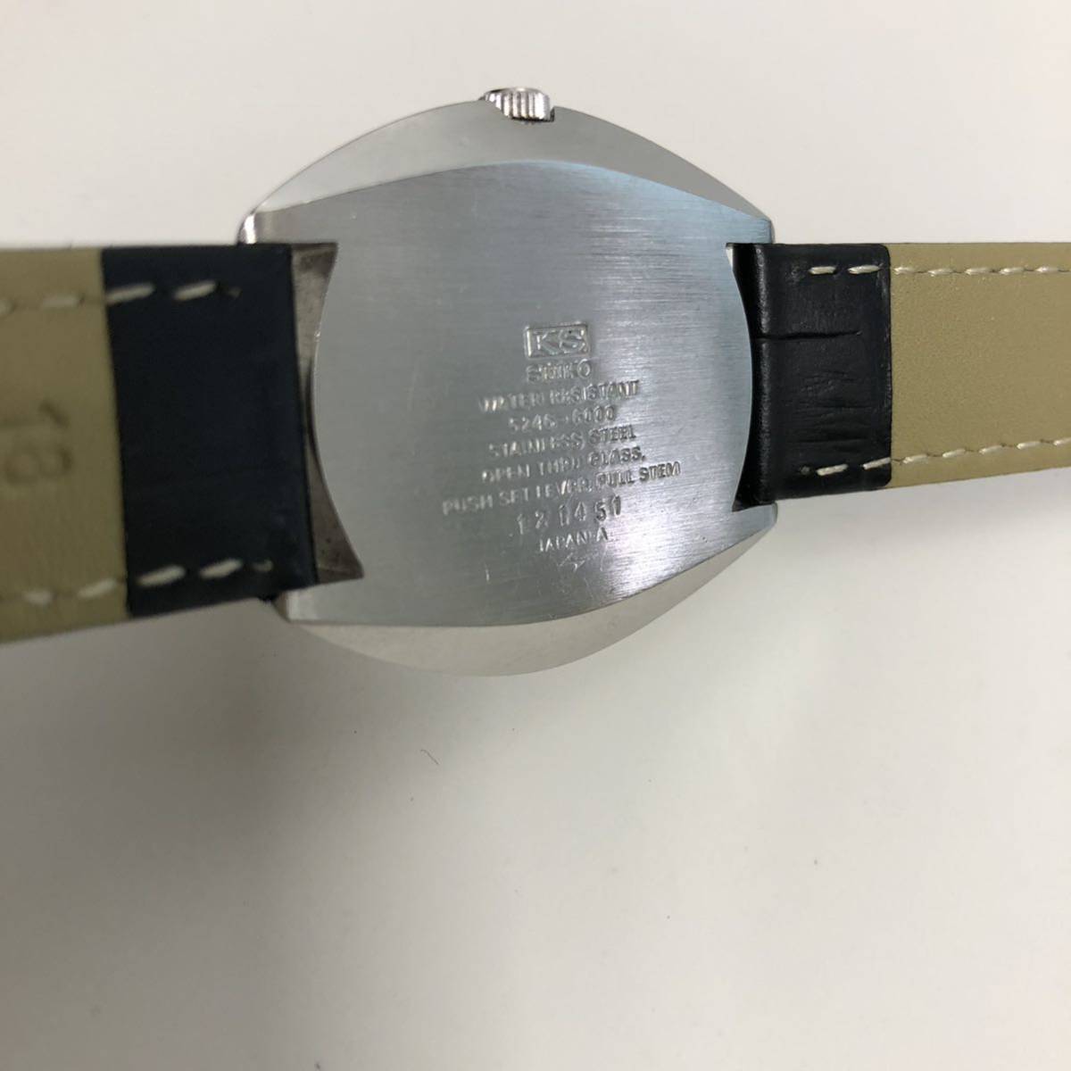 セイコー キングセイコー スペシャル KS デイデイト 自動巻き 腕時計 ハイビート メンズ 5246-6000 SEIKO確認済みです。_画像9