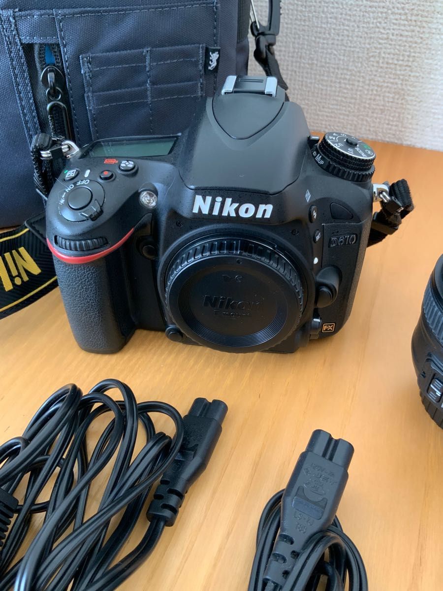 【美品】【カメラ一式セット】Nikon D610　Nikon AF-S 50mm 1:1.8G 