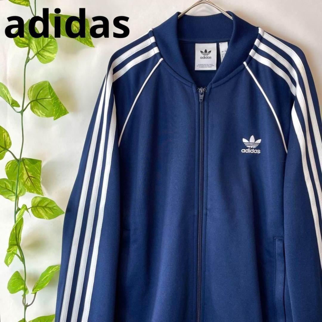 珍しい 極美品 adidas サイドライン ロゴ Mサイズ メンズ あのちゃん