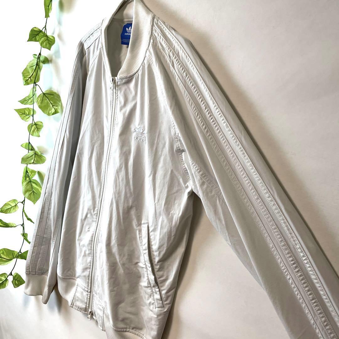 希少2XLサイズ オフホワイト adidas アディダス トラック 希少2XLサイズ オフホワイト adidas アディダス トラック