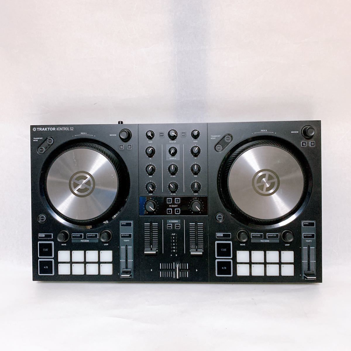Native Instruments TRAKTOR KONTROL S2 MK3 2デッキ DJシステム DJコントローラー　【ジャンク】_画像1