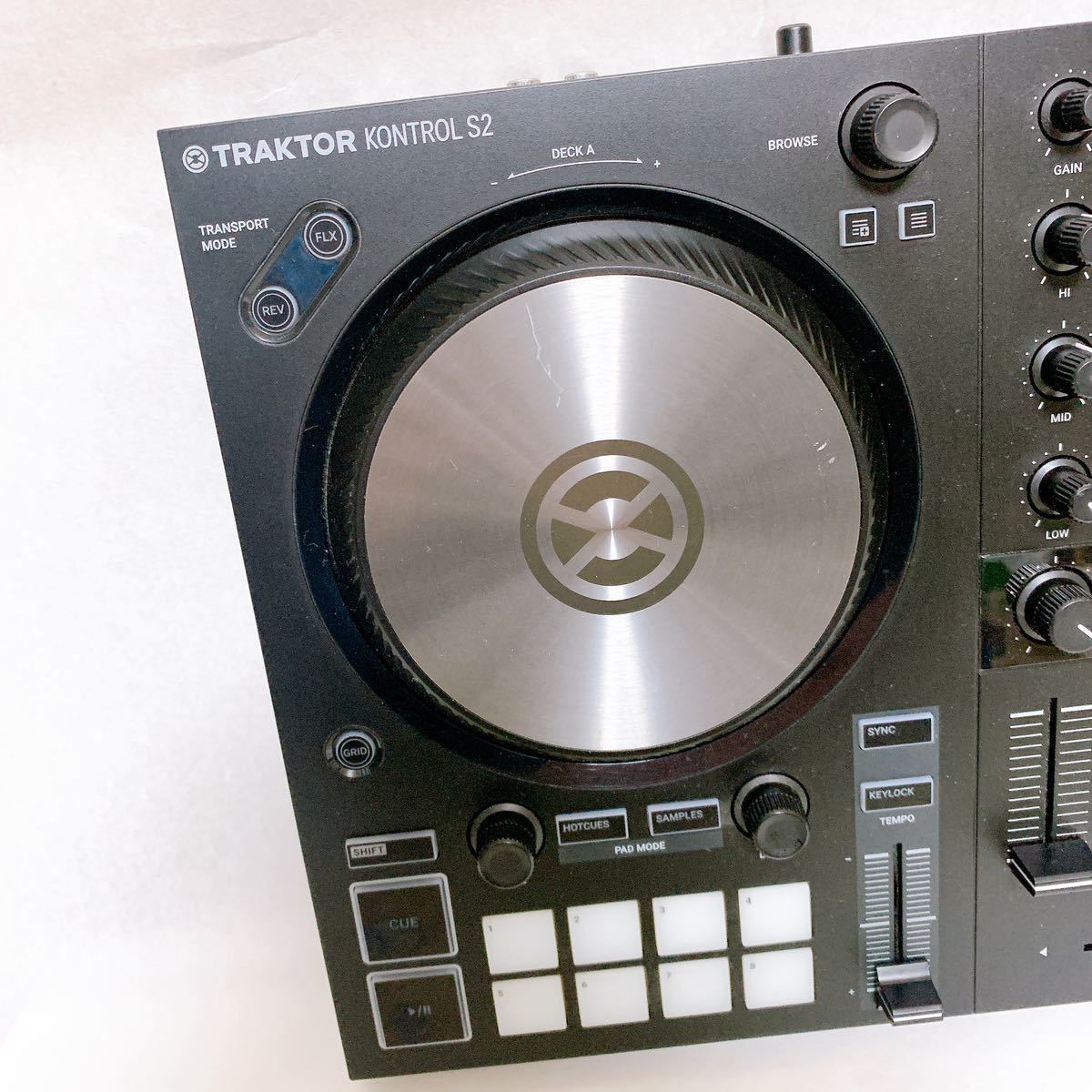 Native Instruments TRAKTOR KONTROL S2 MK3 2デッキ DJシステム DJコントローラー　【ジャンク】_画像8