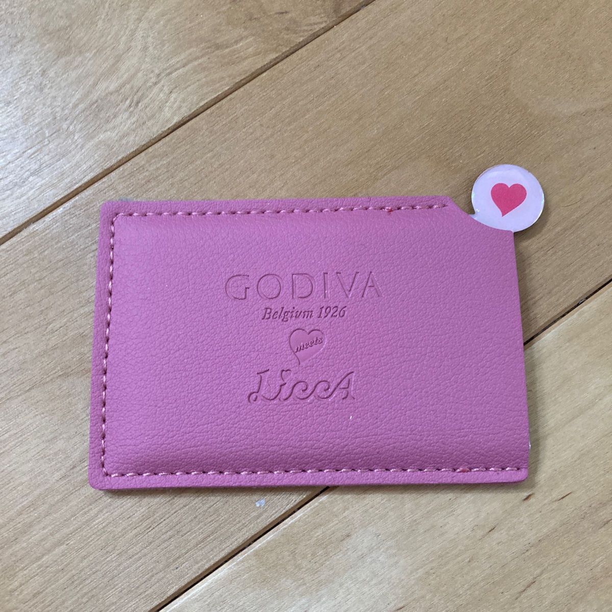 GODIVA ゴディバ　ミラー　鏡　used品